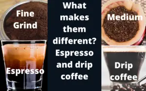 espresso vs drip coffee