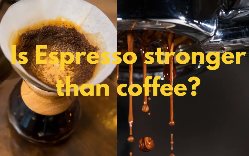 coffee vs espresso