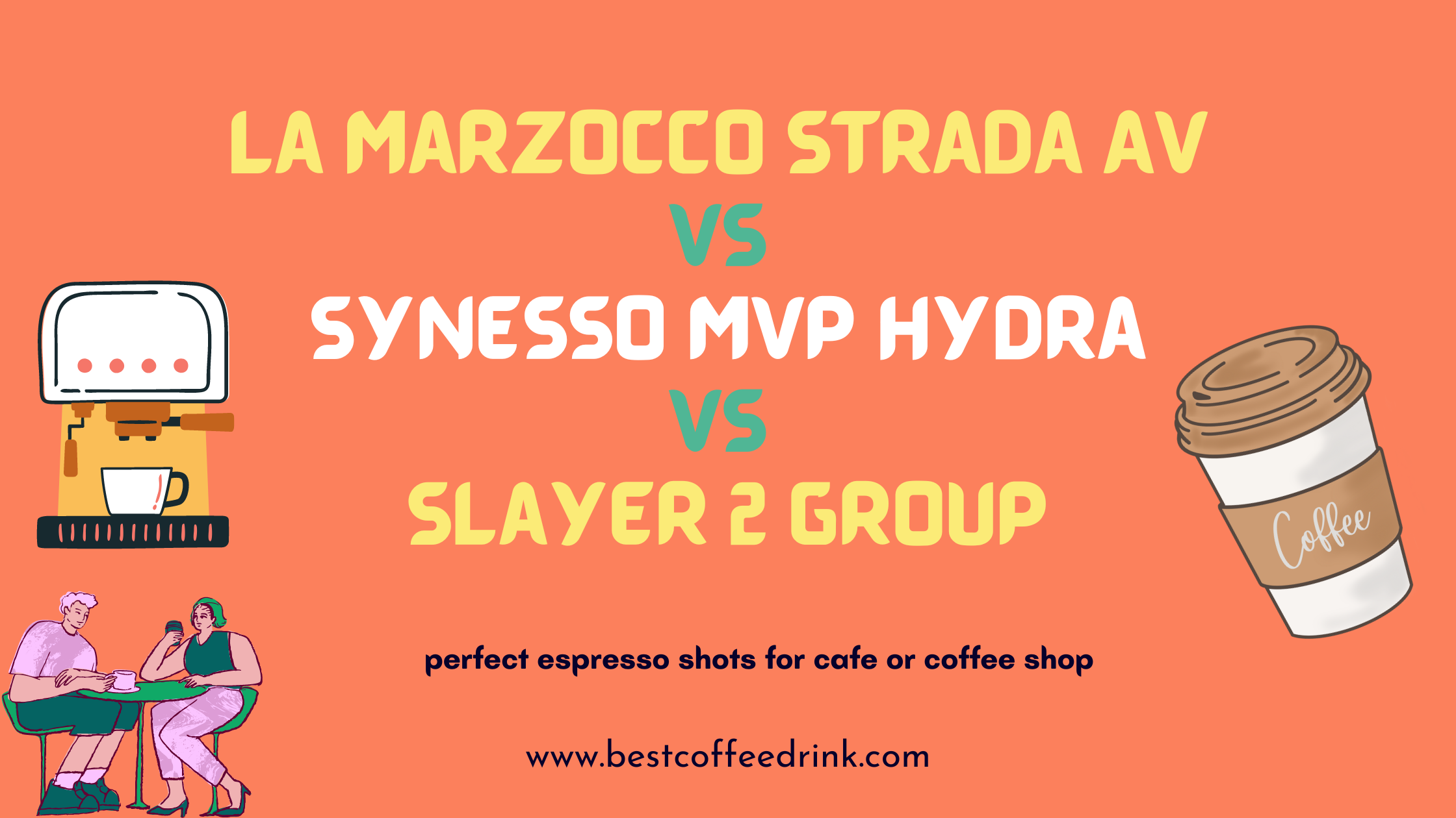 La Marzocco Strada AV vs Synesso MVP Hydra vs Slayer 2 Group