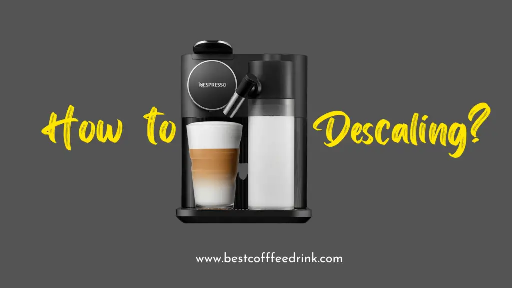 How To Nespresso Gran Lattissima Descaling